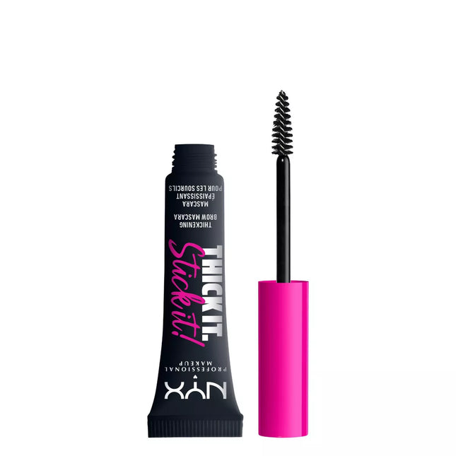 Nyx Professional Makeup Thick It Stick It Brow Gel Mascara Black