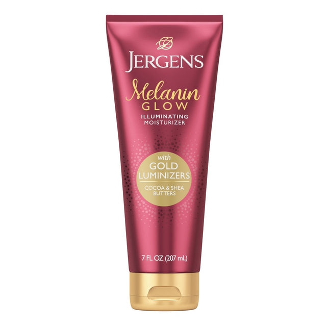 Jergens Natural Glow Melanin Glow Body Lotion Gold 7 fl oz