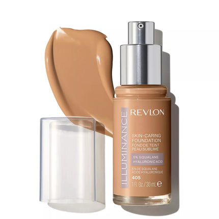 Revlon Illuminance Skin-Caring Foundation Hazel - OhYouLuckyDuck.com.au