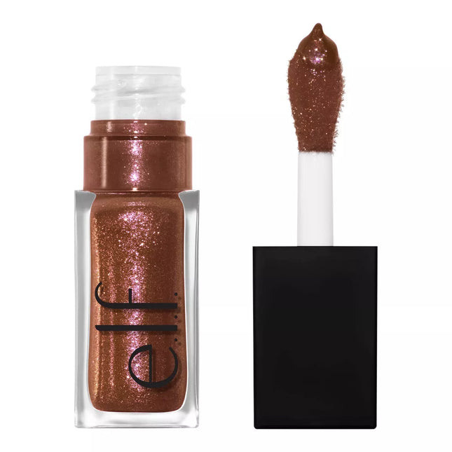 E.L.F. Glow Reviver Lip Oil Glimmer Chocoluxe