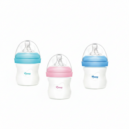 Momeasy Baby Feeding Bottle 120ml Assorted 1 piece only