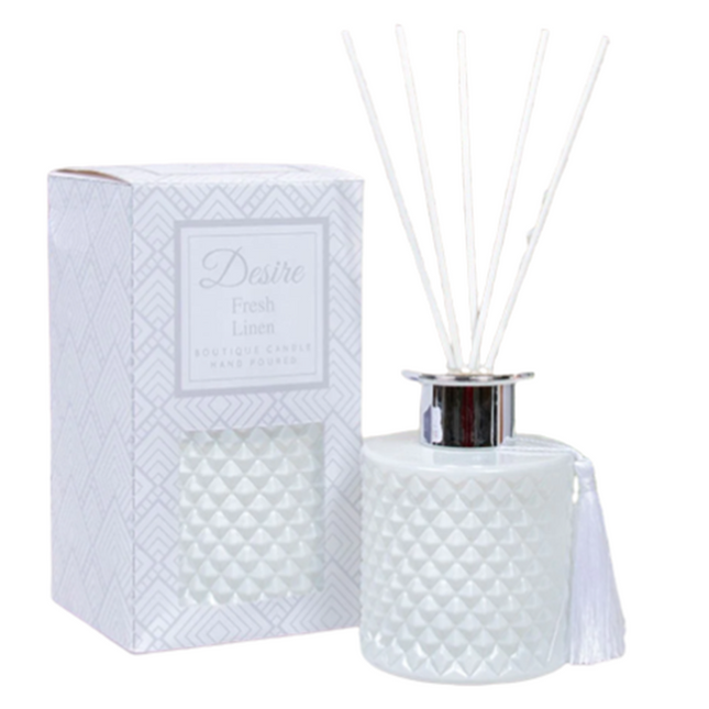 Gibson Fresh Linen Diffuser 200ml - OhYouLuckyDuck.com.au