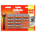 Gillette Fusion 5 Razor Blades 10 Cartridges Refills - OhYouLuckyDuck.com.au