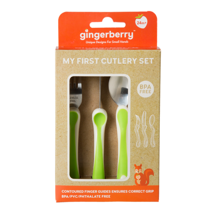 Gingerberry My First Cutlery Set