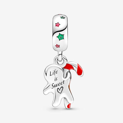 Pandora Gingerbread Man Dangle Charm - OhYouLuckyDuck.com.au