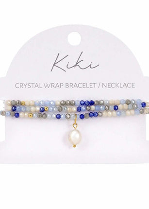 Kiki Azure Drift Crystal Wrap Jewellery Making Kit 150G