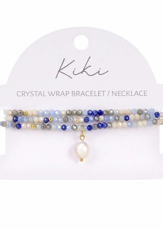 Kiki Azure Drift Crystal Wrap Jewellery Making Kit 150G
