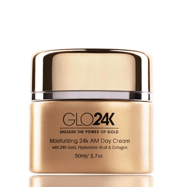 GLO24K Moisturizing 24k AM Day Cream 50ml - Cosmetics Squad