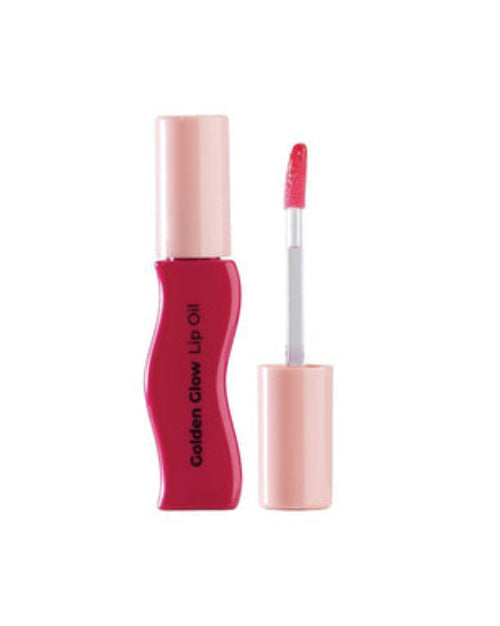 McoBeauty Golden Glow Lip Oil Berry Bliss