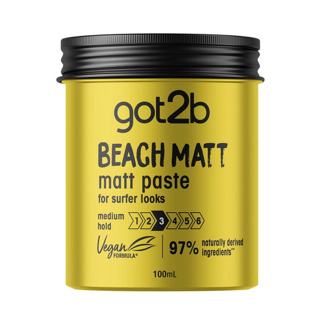 Got2B Beach Matt Paste Medium Hold 100mL