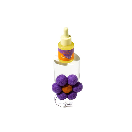 Grace and James Bloom Tiger Lily and Jasmine Felt Air Freshener