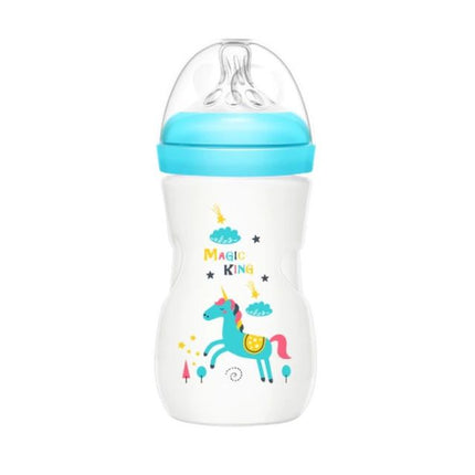 Momeasy Wide Neck Anti Colic Feeding Bottle for Babies 240ML