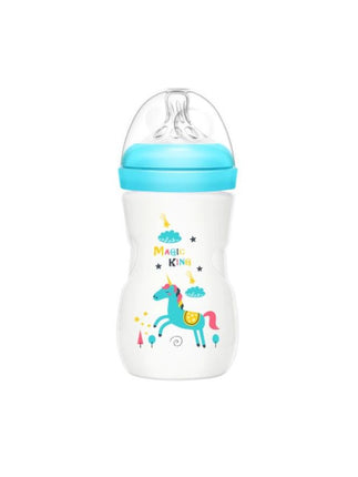 Momeasy Wide Neck Anti Colic Feeding Bottle for Babies 240ML