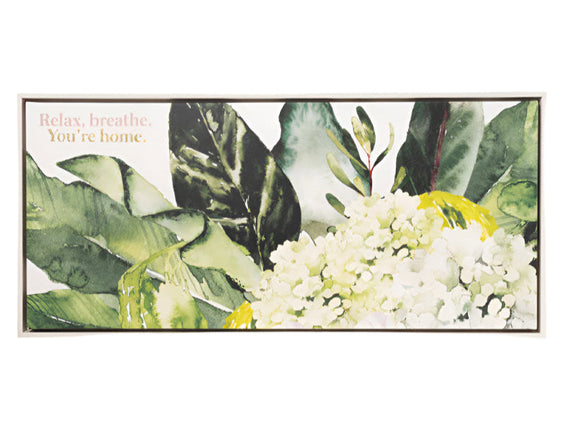 Greenhouse Home Framed Canvas 94x44