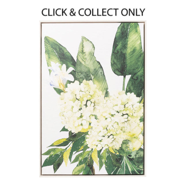 Changing Seasons Greenhouse Right Framed Canvas 94x64
