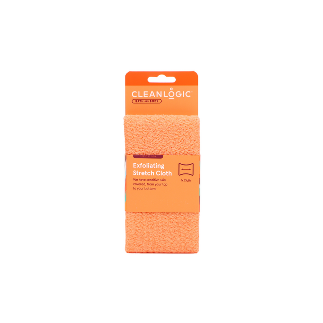 Cleanlogic Bath and Body Sensitive Skin Exfoliating Stretch Cloth