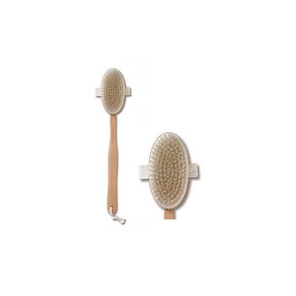 Bodytools Bath Brush Long Wood Handle
