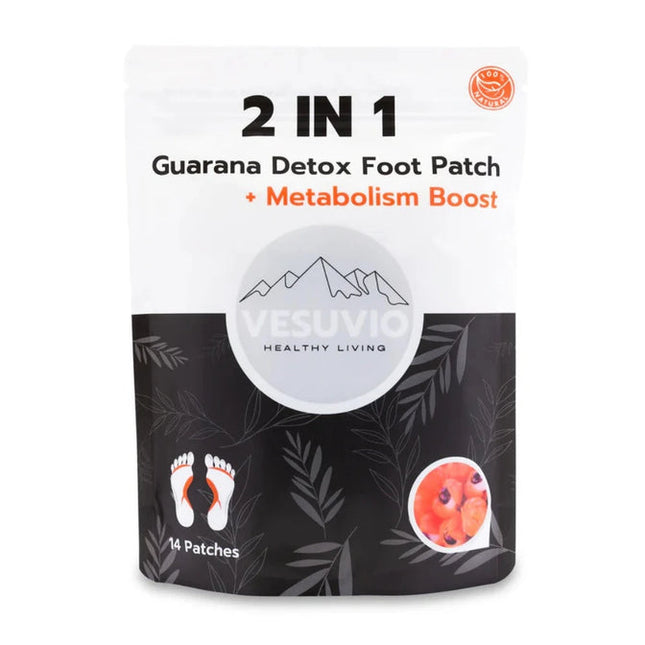 Vesuvio Guarana Detox Foot Patches 14Pack
