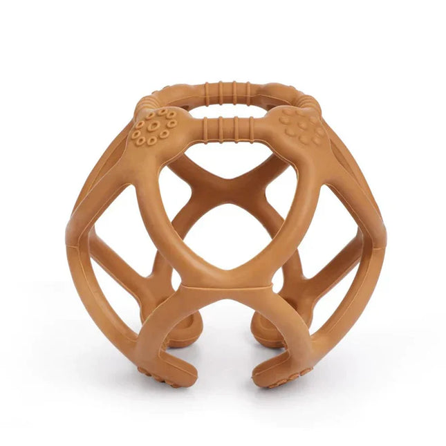 Haakaa Silicone Teething Ball Rust