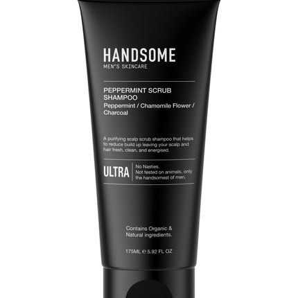 Handsome Peppermint Scrub Shampoo 175ml