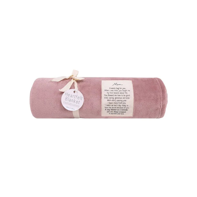 Splosh Heartfelt Blanket Mum