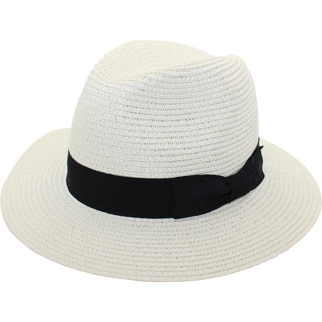 Black Ice Tomeka Panama Sun Hat