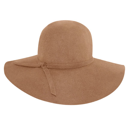 Black Ice Verna Wool Felt Caramel