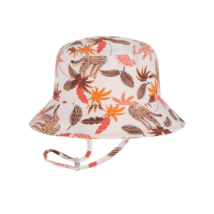 Millymook Baby Girls Bucket Hat Jasmine Floral Pink S