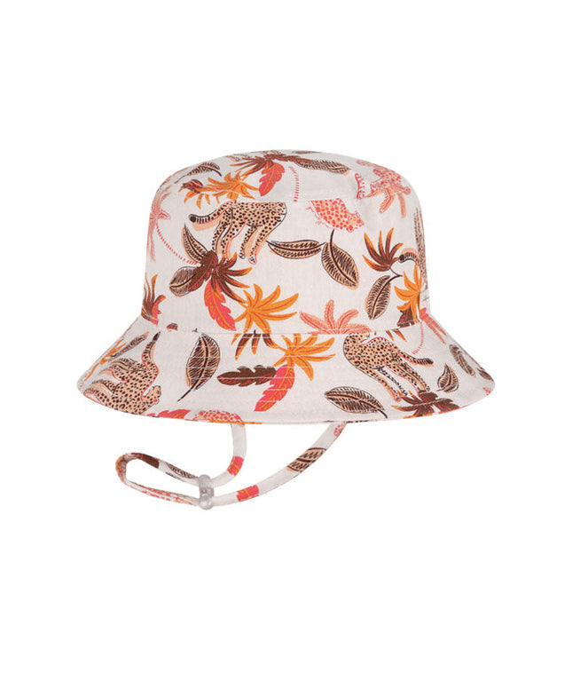 Millymook Baby Girls Bucket Hat Jasmine Floral Pink S