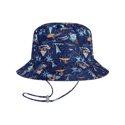 Dozer Baby Boys Bucket Hat Narrabeen Navy Large