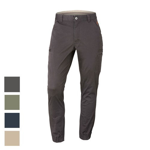 Hammer + Field Workwear Seam Pocketed Stretch Cuffed Pant Charcoal