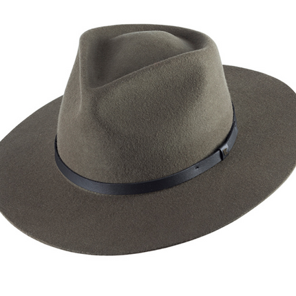 Kooringal Universal Wide Brim Fedora - Goodwin Olive S