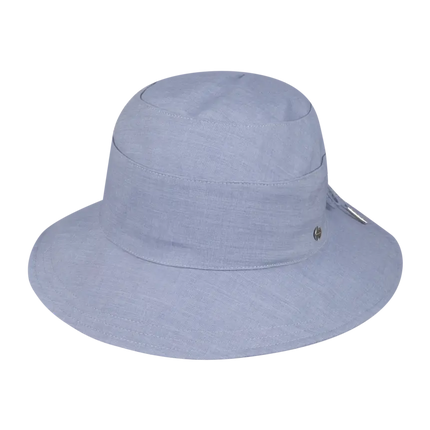 kooringal Ladies Mid Brim Jean Hat Denim Blue One Size