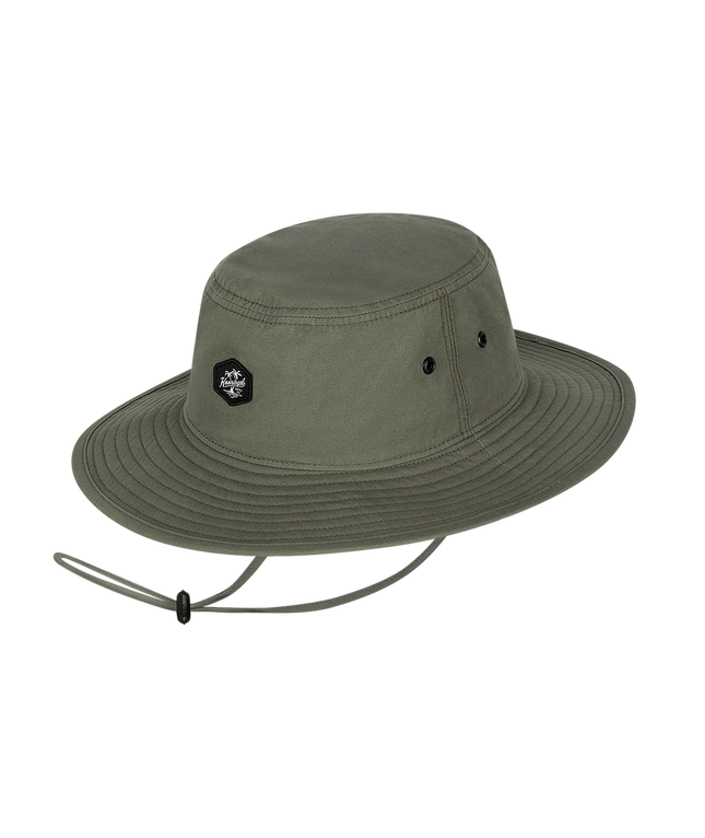 Kooringal Coolum Mens Mid Brim Hat Army Green L/xl
