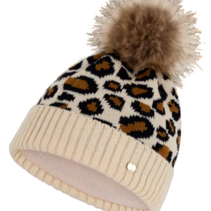 Millymook Kids Beanie Leopard One Size