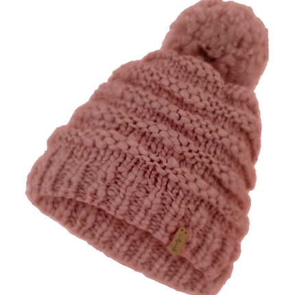 Durras Girls Beanie Dusty Pink