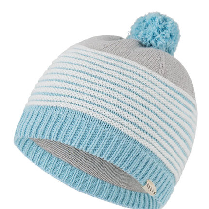 Kooringal Tsd Baby Boys Beanie Arrawarra Light Blue Stripe Small