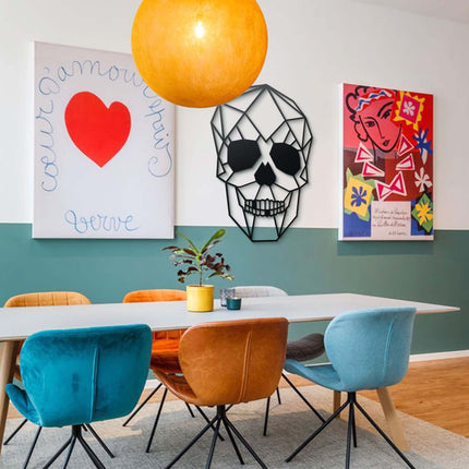 Hoagard Skull Wall Art 3x51x51CM