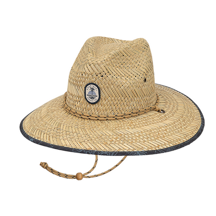 TSD Kooringal Mens Straw Surf Hat Navy Barclay M/L