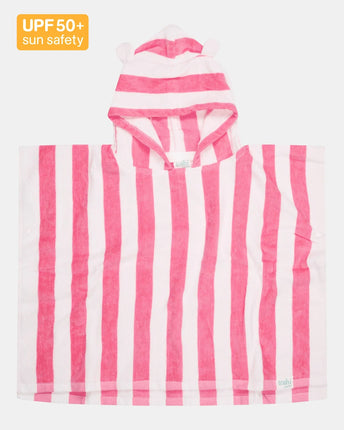 Toshi Hooded Towel Watermelon for Kids Ages 3 to 5 Years 75cm x 75CM