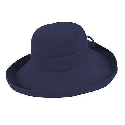 Kooringal Hats Ladies Upturn Noosa Sun Hat with UPF 50 Plus Protection Navy One Size