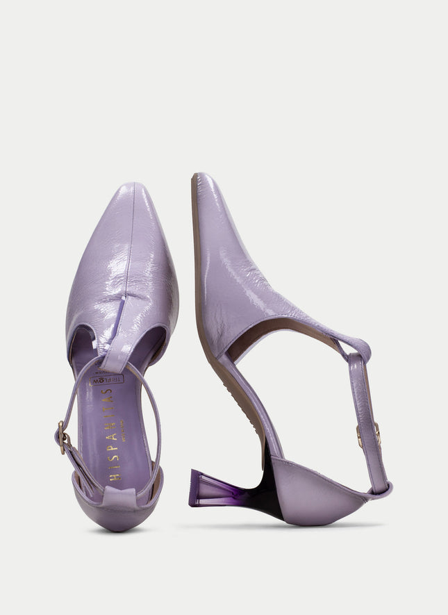 Hispanitas Dalia Lavender Patent Leather Heel