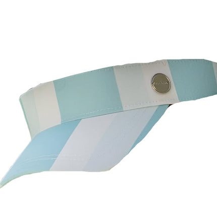Sundaise Hat Hallie Cloth Visor Aqua