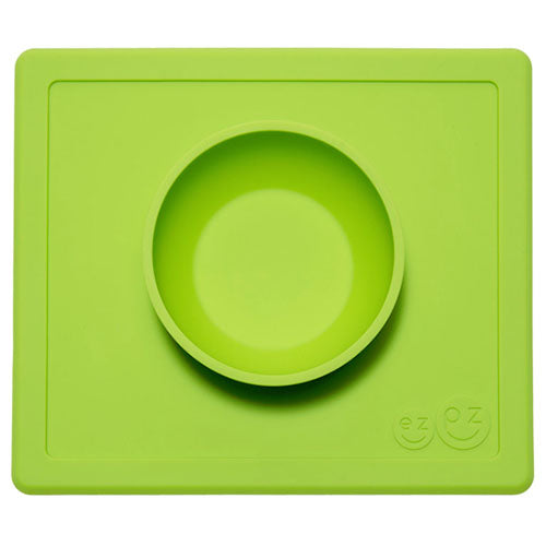 EZPZ Happy Bowl Lime Silicone Feeding Bowl 283G