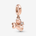 Pandora Heart Winged Angel Dangle Charm - OhYouLuckyDuck.com.au