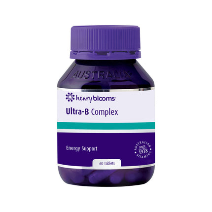 Henry Blooms Ultra-B Complex 60 Tablets - OhYouLuckyDuck.com.au