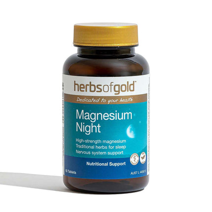 Herbs Of Gold Magnesium Night Tablets 60