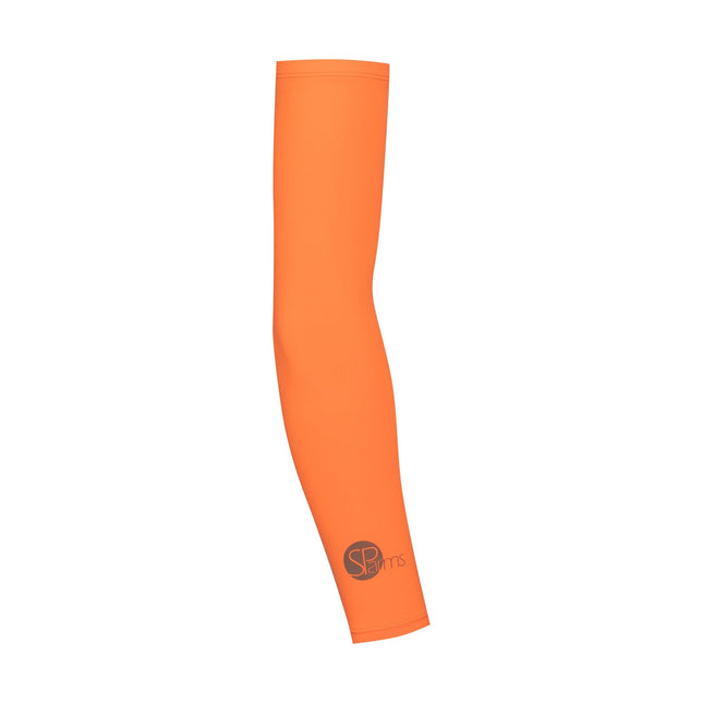 Sparms Hi Vis Orange Sun Protection Arm Sleeves Large