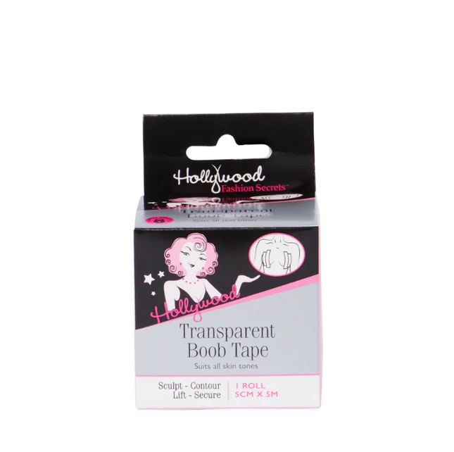 Hollywood Fashion Secrets Transparent Boob Tape 5cm - OhYouLuckyDuck.com.au