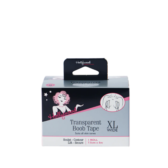 Hollywood Fashion Secrets Transparent Boob Tape 7.5cm - OhYouLuckyDuck.com.au